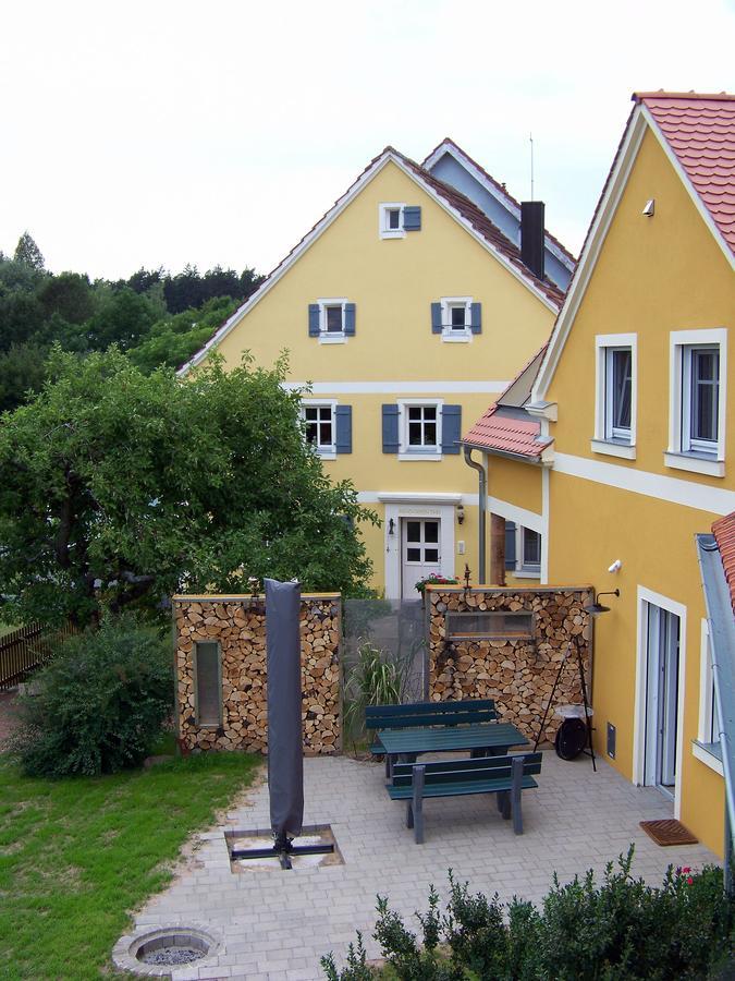 Ferienhaus Hoellbachtal アンスバッハ エクステリア 写真