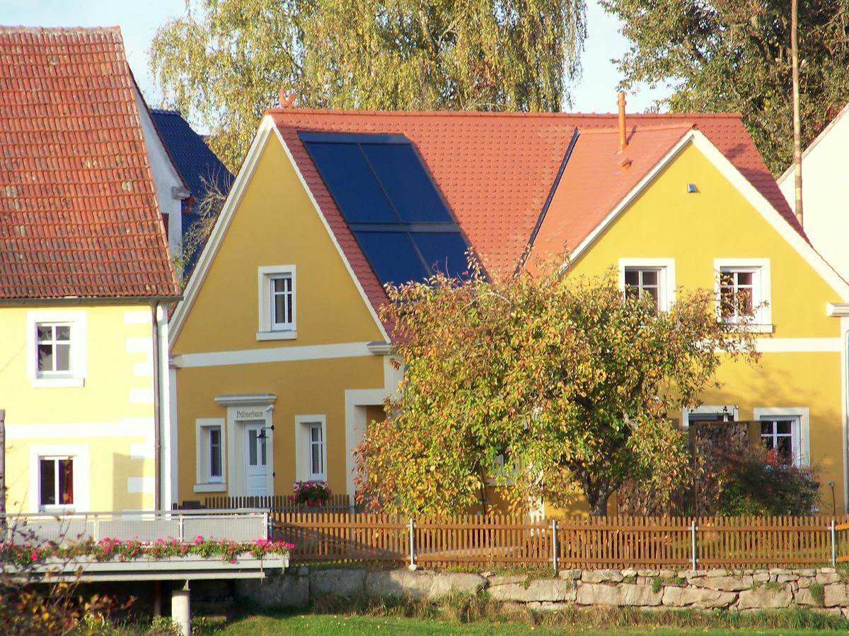Ferienhaus Hoellbachtal アンスバッハ エクステリア 写真